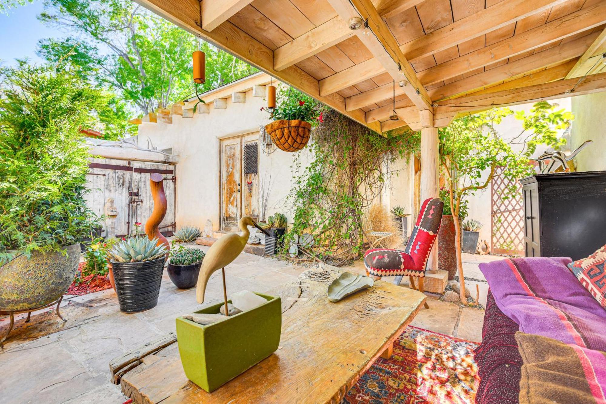 Adobe Studio 2 Blocks To Downtown Santa Fe Plaza! Exterior foto